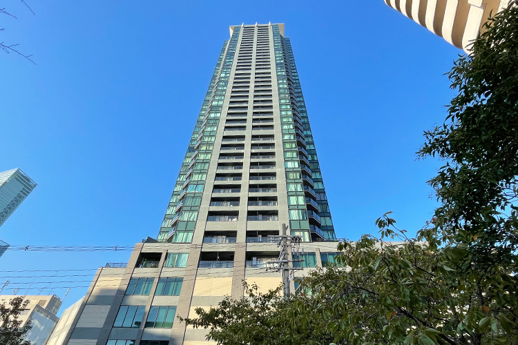 シティタワーグラン天王寺の外観