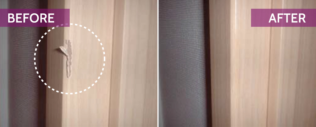 シティタワーグラン天王寺の壁床ポイントリペア